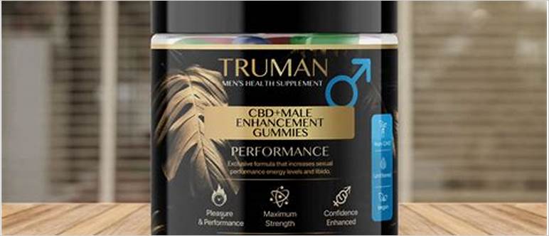 Truman male enhancement gummies reviews